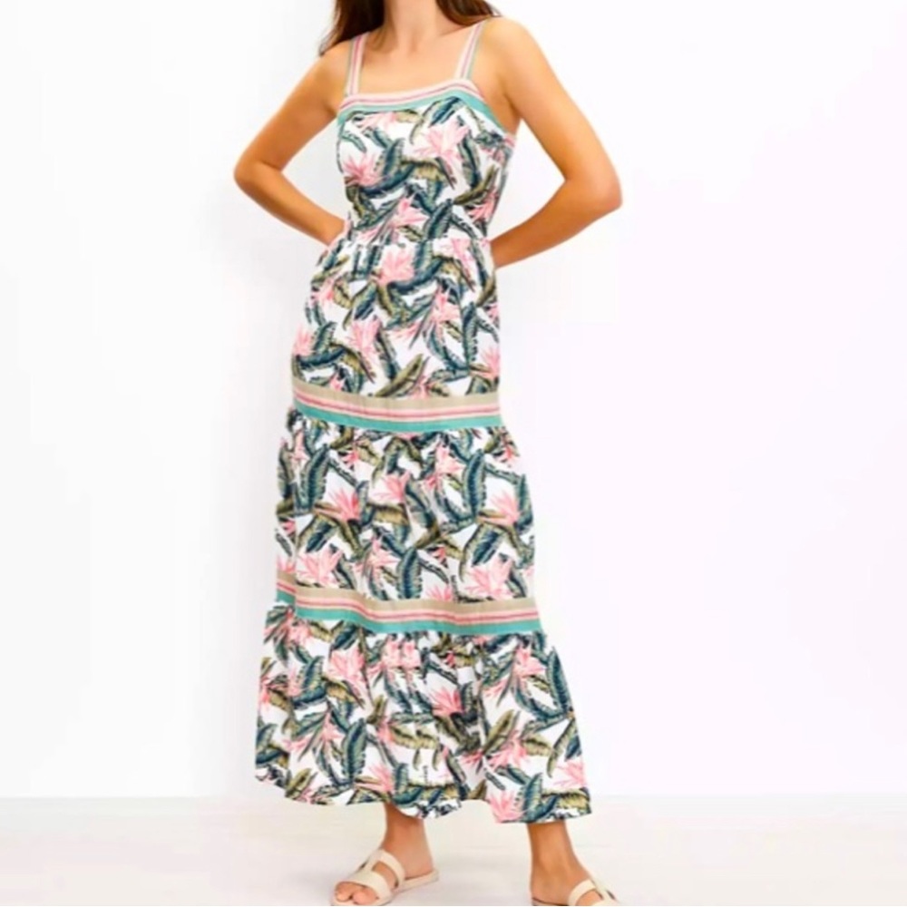 Loft Floral Maxi Dress